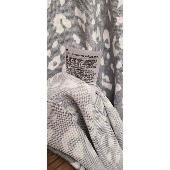 Charter Club Intimates Sleepshirt Womens Medium Animal Print Nightgown - Picture 5 of 5